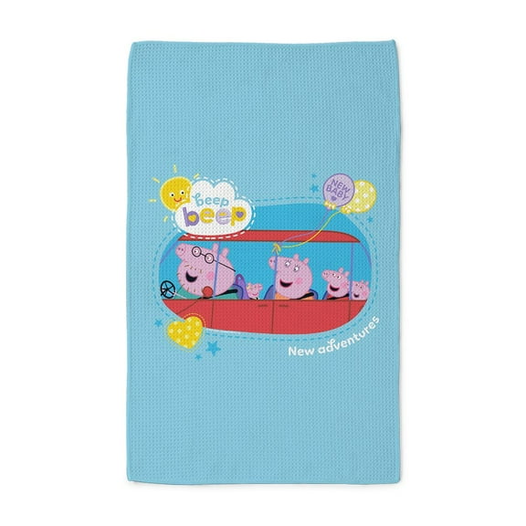 CafePress - Peppa Pig: New Adventures - Tea Towel