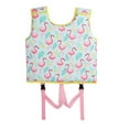 thumbnail image 2 of Gogokids Kids Swim Vest Life Jacket Boys Girls Float Suit with Adjustable Safety Strap Swimming Training Aid for Beach Pool Water Sport, Flamingo Pink,S, 2-3 Years Old, 2 of 8