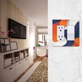 thumbnail image 5 of Yayeee Rocker Switch Wall Plate 1-Gang 4.6"x2.9" Home Decorative Outlet Cover, Blue Abstract Wavy, 5 of 6