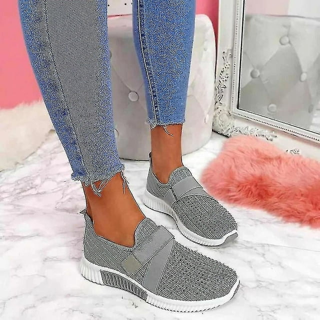 Chaussures à Enfiler avec Semelle Orthopédique Espadrilles Mode pour Femmes Espadrilles à Plateforme pour Femmes Chaussures de Marche