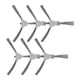 thumbnail image 2 of Replacement of Side Brush Filter Roller Brush Rag Spare Parts for Bg750 Robot Vacuum Cleaner., 2 of 5