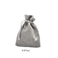 thumbnail image 2 of Jumpingount Bolsa de joyería Bolsa de arpillera Bolsa de regalos Cordón Embalaje de joyería Accesorio de caramelo de boda Multifunción Ropa, zapatos y accesorios Miscelánea Gris Jumpingount AP017562-01, 2 of 6