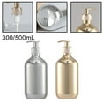 thumbnail image 4 of 300/500ml Soap Dispenser For Bathroom Large Capacity Shampoo Shower Gel Bottles Refillable Lotion Liquid Storage Container, 4 of 11
