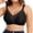 2-Black, variant on Women's Plus Size Full Coverage Bra Wireless Minimizer Bra No Underwire Comfort Everyday Bra for Full Figure XL-4XL