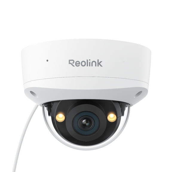 Reolink 12MP IK10 Vandal Proof 145° FOV PoE Security Camera 2-Way Audio Color Night Vision RLC-1240A