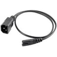 thumbnail image 6 of Toptekits Standard Molded IEC 320 C14 to C7 Plug AC Power Plug Adapter Cable PDU UPS, (6.6ft/2m) Standard AC Power Cord, 10A/110V-240V, C14 to C7, (IEC-60320-C14 to IEC-60320-C7), 6 of 8