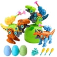 thumbnail image 1 of Juguetes de Bricolaje Dinosaurios Dino 3 Juegos Prácticos Divertidos, 1 of 7