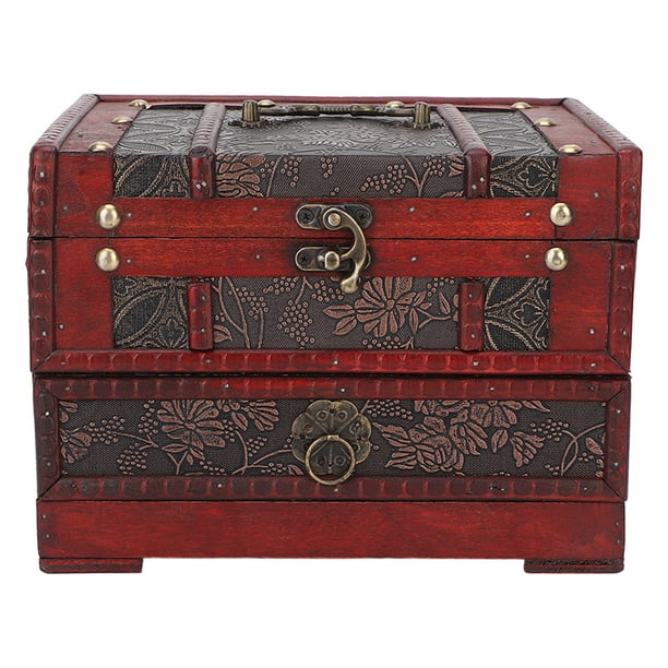 ⑤ grape Jewelry box　粒2kg Jewelry Box, Lightweight Vintage Jewelry Box Grape Pattern