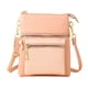 thumbnail image 1 of Bolso diagonal suave de la cremallera de la tendencia del bolso del hombro del bolso del teléfono móvil de las señoras de la PU, 1 of 6