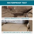 thumbnail image 2 of Waterproof Recliner Sofa Cover Cushion Sofa Sofa Protector (Medium, Taupe), 2 of 7