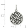thumbnail image 2 of Sterling Silver Antiqued Celtic Knot Charm, 2 of 2
