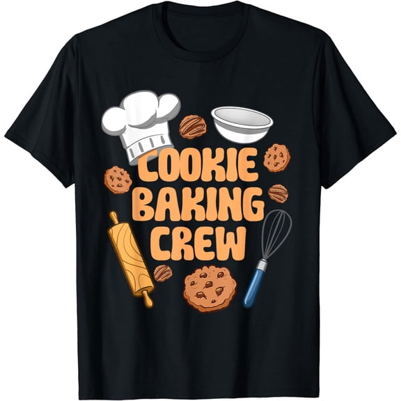 Cookie Baking Crew Shirts Christmas Baking Women Men Kids T-Shirt