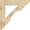 thumbnail image 3 of Ekena Millwork 6"W x 36"D x 36"H Olympic Slat Rough Sawn Bracket, Douglas Fir, 3 of 4