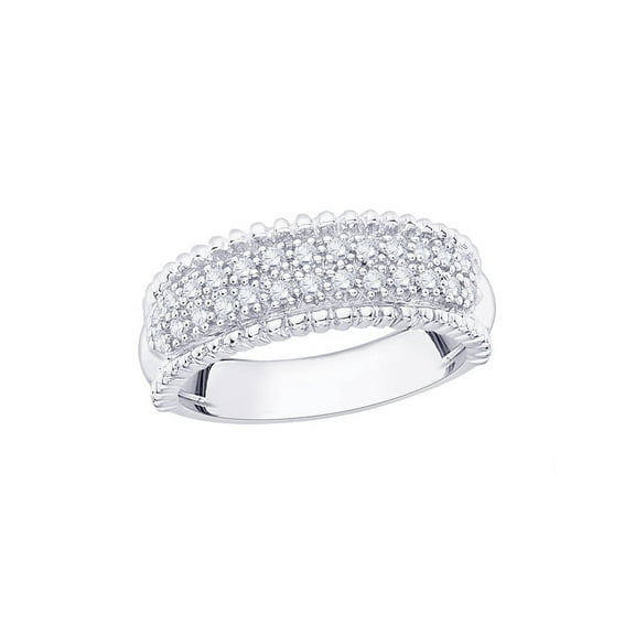 Diamond Wedding Band in 10K Gold (3/8 cttw) (I-Color, SI3/I1-Clarity)
