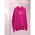 thumbnail image 3 of Good Think Take A Time Hoodie Women -Image by Shutterstock, Female XX-Large, 3 of 4