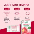 thumbnail image 3 of True Lemon Raspberry Lemonade Drink Mix Powder, No Artificial Sweeteners, 1.06 oz., 10 Count Box, 3 of 11
