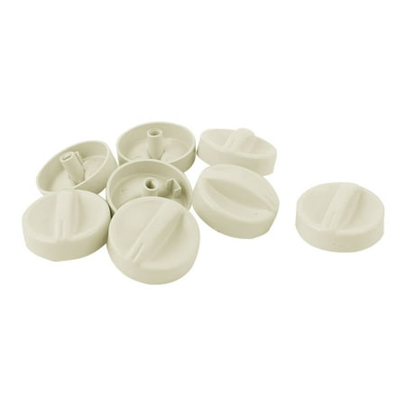 - Plastic Washer Dryer Washing Machine Control Timer Knob White 8pcs