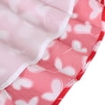 thumbnail image 7 of Girls Dress Chiffon Heart Lace High-Low Tie Waist Party Summer 12 Years, 7 of 7