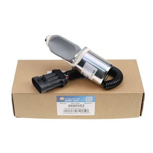 CARTEX 12V Shutoff Solenoid 6690563 for FITS Bobcat Excavator 325 328 331 334 Loader S300 S220 S185 S160 S150 S130 S150 450 453 751 753 763 7753 T190
