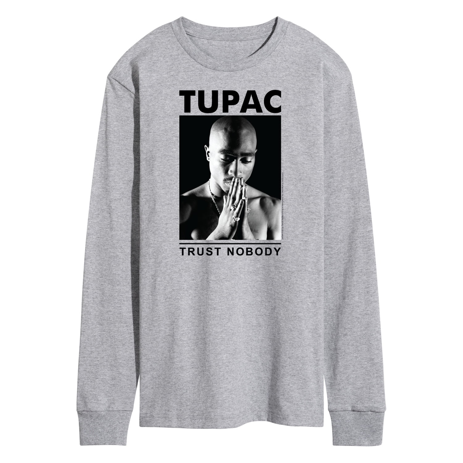 Tupac - Trust Nobody - Men's Long Sleeve T-Shirt
