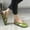 Green, variant on Babysbule Womens Sandals, Summer Round-toe Frosted Suede Flat Solid Color Buckle Backspace Casual Sandals