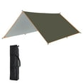 thumbnail image 2 of Large Outdoor Camping Sunshade Tarp | Waterproof & UV Protection Sun Shelter | Portable Lightweight Rain Fly for Camping, Picnics & Beach | Includes Storage Bag, 2 of 6