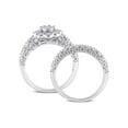 thumbnail image 4 of Everly Women's Diamond Sterling Silver Bridal Set, 4 of 7