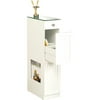 Homz Country Space-Saving Vanity Storage, White