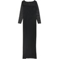 thumbnail image 1 of St. John Womens Shimmer Gown Dress, Negro, 8, 1 of 2