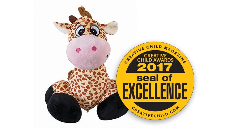 iplush inflatable giraffe