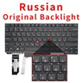 thumbnail image 1 of New Genuine US Russian Laptop Keyboard For Lenovo IBM Thinkpad E14 R14 E15 R15 S3 Gen2 With Backlight RU S3 Gen2 Backlit, 1 of 6