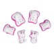 thumbnail image 1 of 6pcs / set Equipo de protección de patinaje para de almohadil de Rosa Sunnimix Rodilleras para patinaje, 1 of 8