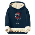 thumbnail image 2 of Sudadera con capucha para hombre, informal, a la moda, con estampado, de manga larga, con bolsillo, de poliéster, 2 of 5