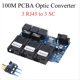 thumbnail image 4 of Convertidor de Medios de Fibra Óptica PCBA de 100 M, 3 Conectores RJ45 A 3 Conectores SC, Conmutador Ethernet de 20 Km, 1310 Nm/1550 Nm, Puerto 2 A+1 B, 4 of 5