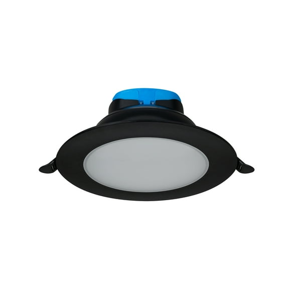 Estevez Luminaria LED para Empotrar PRAKTIK LED 5 Pulgadas, 11 Watts, 6500K, ColorNegro