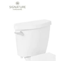 Signature Hardware Bradenton Toilet Tank, 14in Rough-in