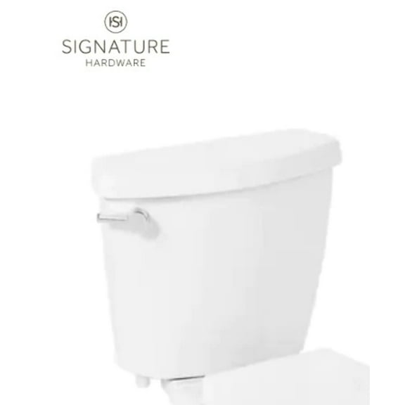 Signature Hardware Bradenton Toilet Tank, 14in Rough-in