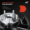 thumbnail image 5 of A-Premium Front Right Steering Knuckle & Wheel Bearing Hub Assembly Compatible with Honda Accord 2013 2014 2015 2016 2017, 3.5L, Passenger Side, 5 of 6