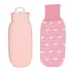 thumbnail image 2 of Bolsa de agua caliente con funda de punto, bolsa de agua caliente de 550 ml, bolsa de agua caliente de silicona, bolsa de agua caliente ultra sensible, 2 of 12