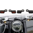 thumbnail image 4 of Luz de señal de giro Mini Led E Mark para motocicleta, lámpara indicadora de funcionamiento Compatible con R18 (negro), 4 of 5
