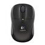 Logitech M305 - Mouse - optical - wireless - 2.4 GHz - USB wireless receiver - jet black