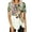 White womens tops summer, variant on USSUMA Plus Womens Tops Dressy Casual Vintage Irregular Hem Crewneck Women's Tunics Floral Print Graphic Basic Tee T Shirts for Women Short Sleeve Summer Blouses Trendy