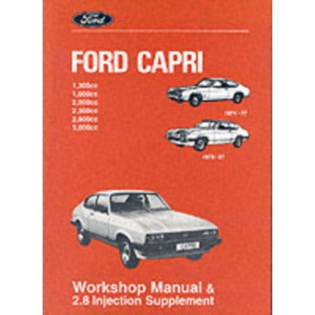 1964 Ford Owners Manual - Ford Capri Workshop Manual and 2.8 Injection Supplement