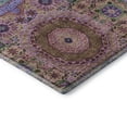thumbnail image 3 of Addison Rugs Mayfield Premium Machine Washable Transitional Panels Pink Round Rug, 8' x 8', 3 of 6