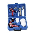 thumbnail image 3 of Pulverizador de pintura neumático para pintura de automóviles, juegos profesionales de pulverización de aire para vehículos, imprimación industrial, boquilla roja 14 08, 3 of 8