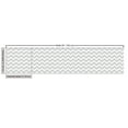 thumbnail image 2 of Ambesonne Abstract Fabric by the Yard Upholstery, Zig Zag Chevron Motif, 5 Yards, Pale Grey White, 2 of 4