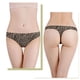 thumbnail image 5 of Ropa interior sexy para mujer, Tanga de cintura media, transpirable, de una pieza, con estampado sin huellas, 6 uds., 5 of 5