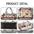 thumbnail image 4 of Large Capacity Tote Bag,Beige Christmas Santa and Animal Pattern Handbag Fashion Luxury Tote Bag,15.7"x13"x 5.1" Inches,Laptop Compatible, 4 of 6