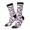 3 Black, variant on Tropics Palm Trees Print Adult Socks for Men & Women,Calf Socks, Ankle Socks,Boots Socks,Breathable Casual Sock,Unisex Crew Socks