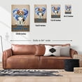 thumbnail image 5 of Beagle Proud Dad Happy Father's Day Vertical Matte Canvas Poster Beagles Dog Lover Gifts Idea Wall Art Home Decor - 02008, 5 of 5
